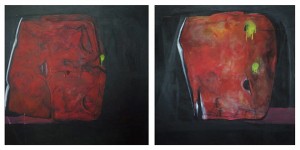 عمل للفنان التشكيلي عمران يونس