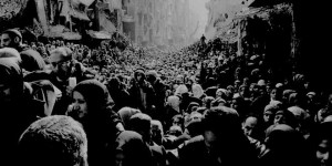 النزوح من مخيم اليرموك ٢٠١٤