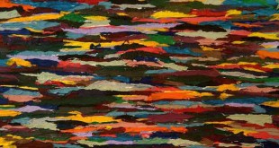 مقطع من لوحة "طبقات إلى السماء" للتشكيلية سحر برهان. نشرت بالأصل على صفحة الفن والحرية