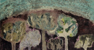 مقطع من تشكيل لنذير اسماعيل. الصورة: عن صفحة الفن السوري على فيسبوك